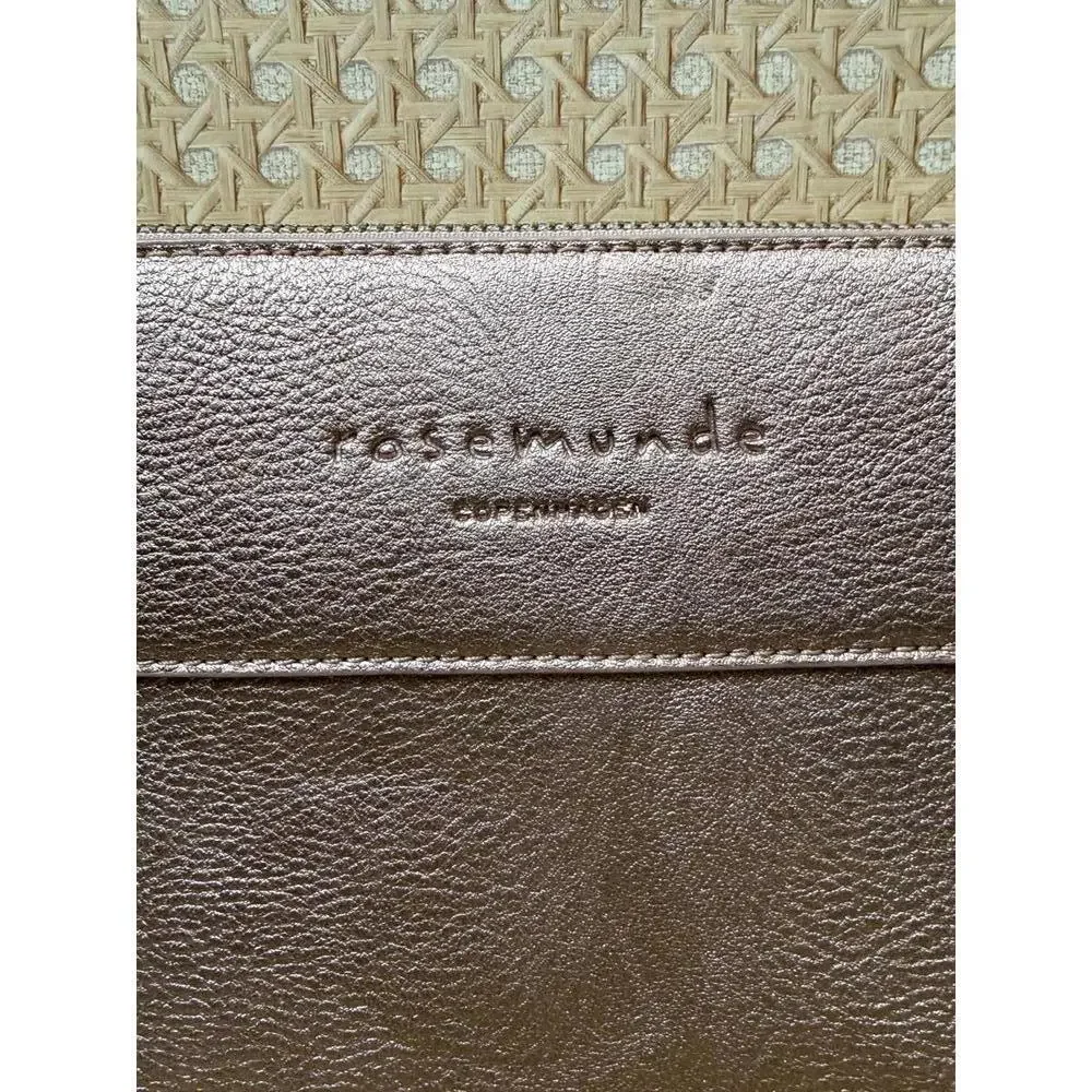 Rosemunde Andora Small Clutch in Rose Gold/Copper Gold